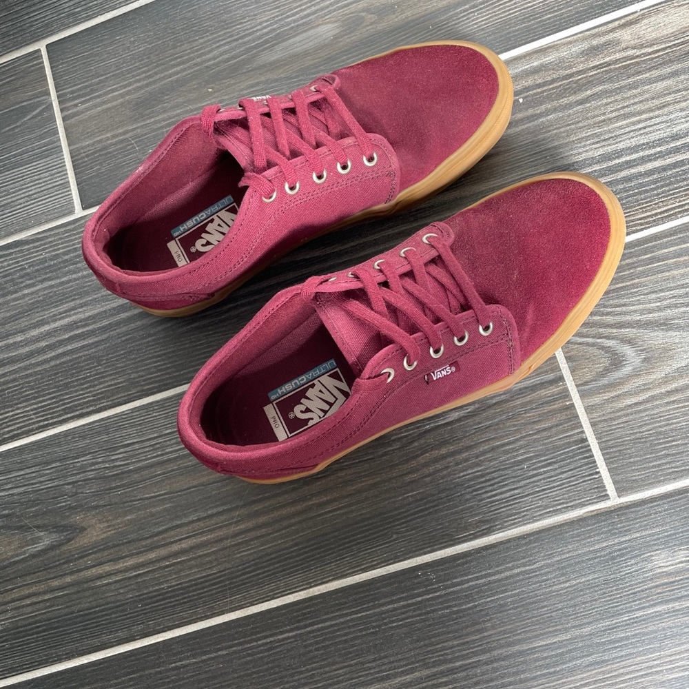 Maroon Men’s Vans